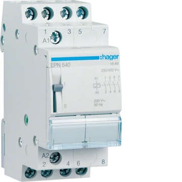 Εικόνα της Ρελέ Τηλεχειριζόμενο 230V Ac/110V Dc, 4Nο Hager EPN540