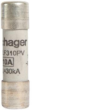 Εικόνα της Φυσίγγι 10X38mm 900V DC 10A Hager LF310PV