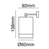 Εικόνα από Απλικα Σποτ Κινητο Gu10/35W Vk/01037/S (524242) VK Lighting 75169-173997