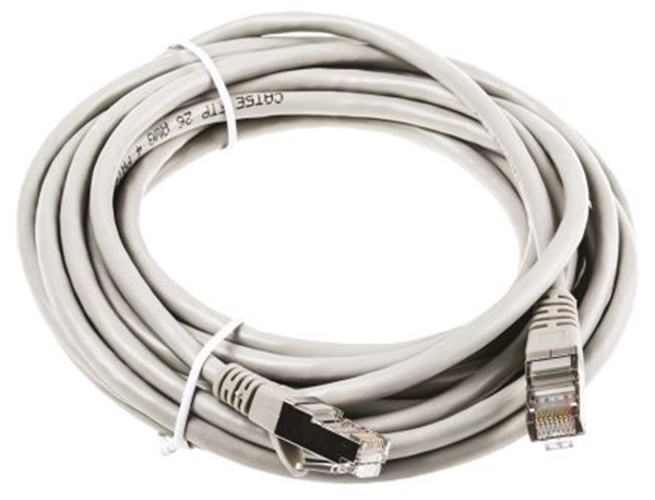 Εικόνα από Καλώδιο Δικτύου Patch Cord “CCA” UTP RJ45 CAT5e 5m (Γκρι)