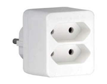 Εικόνα της Adaptor Σουκο Σε 2 Διπολικα Ασφαλειας Odl-154 Hgi