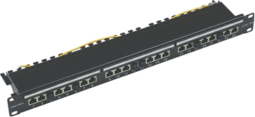 Εικόνα της PATCH PANEL 19" 24 ΘΥΡΩΝ CAT5E UTP