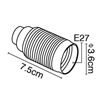 Εικόνα από ΝΤΟΥΙ ΜΕΤ.Ε27 Μ.Β ΝΙΚΕΛ ΕΙΣ VK/1031F/C VK Lighting 31118-014639