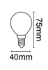 Εικόνα από Λαμπα Φουρνου 40W/Ε14 300O Leu 1601025 VK 01017-004138