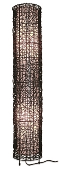 Εικόνα της Φωτιστικό δαπέδου 2X28W E27 Bamboo Viokef