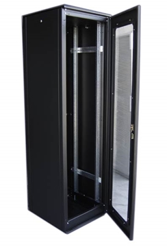 Εικόνα της ΕΠΙΔΑΠΕΔΙΟ RACK 19” με 2 πόρτες (Πλ.600mm X Bαθ.600mm) 22U Ύψος 