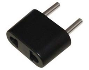 Εικόνα της Adaptor Ρευματος 220V/110V-220V Μαυρο Ac-7225 Uni 