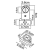 Εικόνα από ΝΤΟΥΙ ΦΘΟΡ.ΖΕΥΓΗ ΑΣΦΑΛΕΙΑΣ No3 VK Lighting 22100-006082