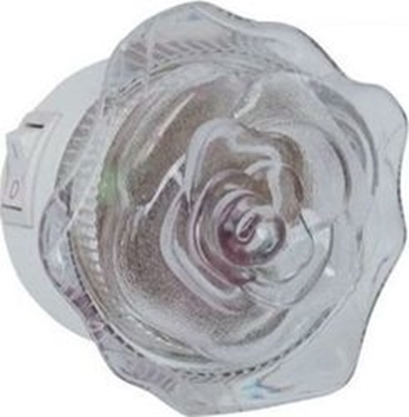 Εικόνα από Φωτάκι Νυκτός Τριαντάφυλλο Σώμα Λευκό Led Λευκό Vito