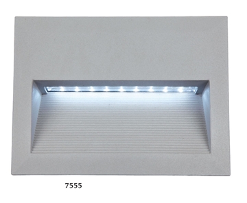 Εικόνα της LED ΧΩΝΕΥΤΟ ΠΑΡΑΛ/ΜΟ ΤΟΙΧΟΥ 2,7W ΑΣΗΜΙ