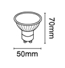 Εικόνα από Λαμπα Led Gu10/4W Cree 5Dg 3000K Vk/05094G/W VK Led 03045-303126