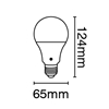 Εικόνα από Λαμπα Led Με Φωτοκυτταρο 12W E27 4000K Vk/05113/S/C VK Led 03045-648140