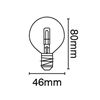 Εικόνα από ΛΑΜΠΑ ΣΦΑΙΡΑ ΑΛΟΓ. ECO 28W/E14 ΔΙΑΦ 511372 VK VK Led 01003-021639