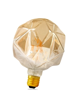 Εικόνα της Λάμπα led γλόμπος FL95 4w Ε27 filament διάφανη 2700K Lambario