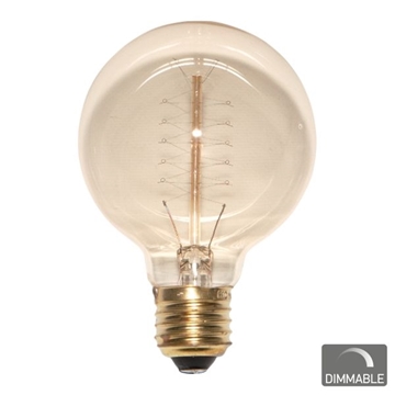 Εικόνα της ΛΑΜΠΑ ΔΙΑΚΟΣΗΜΤΙΚΗ Ε27 40W Φ80 IP20 DIMMABLE