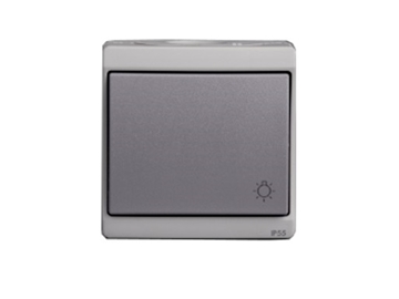 Εικόνα της IP55 Μπουτόν με σύμ. Λαμ. Γκρι (96116.07) mureva