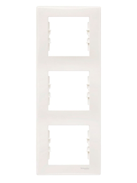 Εικόνα της Sedna πλαίσιο 3 θέσεων κάθετο Λευκό