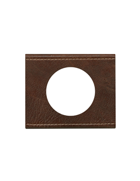 Εικόνα της CELIANE ΠΛΑΙΣΙΟ MAT 1Θ BROWN COL LEATHER