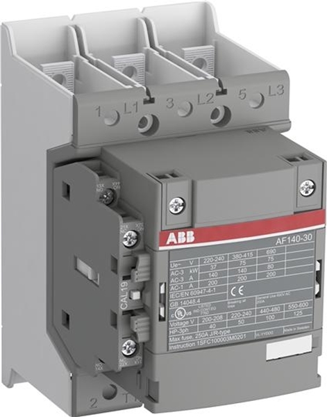 Εικόνα από Ρελέ Ισχύος 75kW 140A 250VAC/DC 1NO+1NC Af140-30-11B-13 ABB 73580