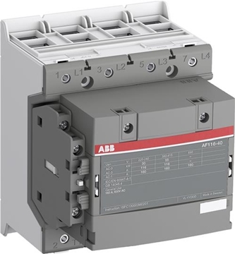 Εικόνα της Ρελέ Ισχύος 4P 160A 60VAC/DC 4NO Af116-40-00-11 ABB 81502