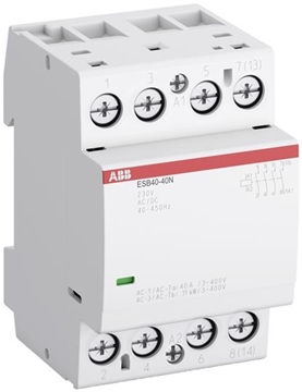 Εικόνα της Ρελέ ισχύος Ράγας 40A 230VAC/DC 4NO Esb40-40N ABB 83126