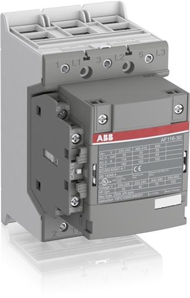 Εικόνα από Ρελέ Ισχύος 55kW 116A 60VAC/DC 1NO+1NC Af116-30-11-11 ABB 73820