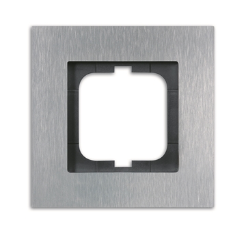 Εικόνα της 1721-860 Πλαίσιο Inox 1Θ Καθ/Οριζ Carat ABB 29351