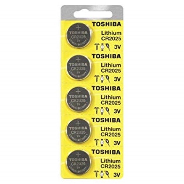 Εικόνα από ΜΠΑΤΑΡΙΑ CR2025 LITHIUM COIN BP5 (1TEM) TOSHIBA