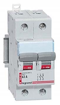 Εικόνα της LEXIC ΡΑΓΟΔΙΑΚΟΠΤΗΣ 2P 40Α 400V LEGRAND
