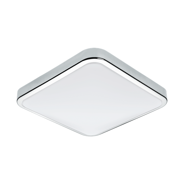 Εικόνα από Φωτιστικό Πλαφονιέρα/Απλίκα LED Χρώμιο-Λευκό Manilva 1 96229 Eglo