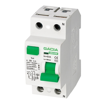 Εικόνα της Relay Διαφυγης 2P 40A 30Ma Sr6Hm-2-40-30 Gac 