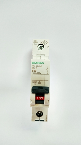 Εικόνα από Μικροαυτόματη ασφάλεια 4,5kA B 40A 1P Siemens