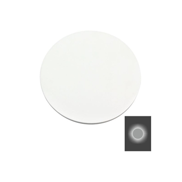 Εικόνα της Απλίκα Τοίχου Στρογγυλή LED 8W 3000K Λευκή