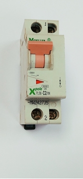 Εικόνα της Μικροαυτόματη ασφάλεια C 2A 1p+N PLS6-C2/1N-MW