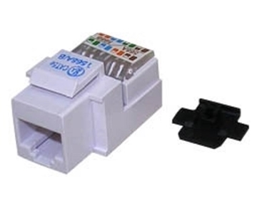 Εικόνα της Jack Rj45 Cat5E Utp Tooless Πριζας Λευκο N111-01 Lnc 