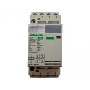 Εικόνα της Relay Φορτιου Ραγας 4P 4No 63A 230Vac Hc-4-63-230-4-0 Gacia