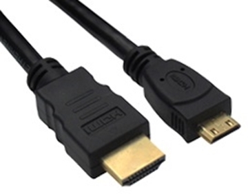 Εικόνα της Καλωδιο Hdmi-Hdmi 1.4V Mini Μαυρο 1.8M Bc Σακουλακι Comp