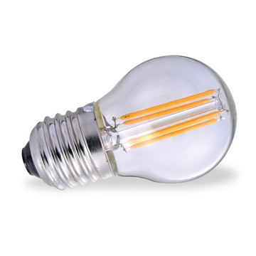 Εικόνα της Λαμπα Led Filament Σφαιρα Cl E27 3.5W 2700K Vk/05106/E/Cl/W VK Led 03045-179664