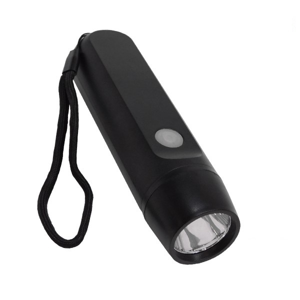 Εικόνα από Αυτόνομος Φορητός Φακός USB LED με Δυναμό Φόρτισης και Μπαταρίες GloboStar 07019