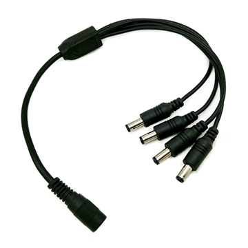 Εικόνα της Feme Connector σε 4x Male Connector 5.5*2.1 GloboStar 77552