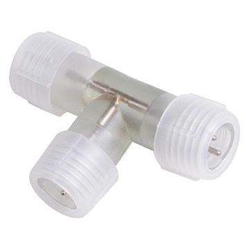 Εικόνα της Ταφ Τ Connector IP68 για Φωτοσωλήνα LED GloboStar 22636