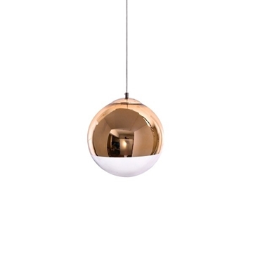 Εικόνα της Φωτιστικό SE3130-1-GO ALESSIA PENDANT GOLD-CLEAR GLASS 77-3708