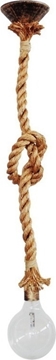 Εικόνα της Κρεμαστό Μονόφωτο Φωτιστικό Rope Φ18 1/Φ Ε27 31-0180 Heronia