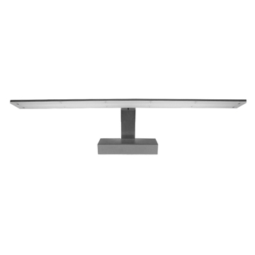 Εικόνα της LED Φωτιστικό Τοίχου 58cm Καθρέπτη/Πίνακα Γκρι IP54 14W Λευκό GloboStar 93340
