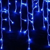 Εικόνα από Χριστουγεννιάτικα Λαμπάκια Κουρτίνα Ασύμμετρη Εξωτερικού χώρου 100 LED Μπλέ Φώς XLALED100ICB-31V EPAM