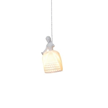 Εικόνα της Φωτιστικό Κρεμαστό SE170-1 HANDAN PENDANT LAMP CERAMIC 77-3631 Home Lighting