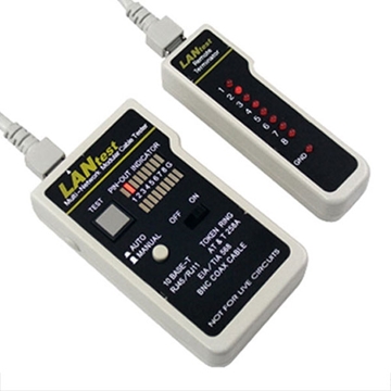 Εικόνα της Tester Lan Cable Με Τηλεφωνικη & Bnc Διπλο Display 12-25-055