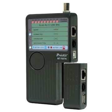 Εικόνα της Tester Lan Με τηλεφωνική BNC - USB Pro's kit MT-7057N