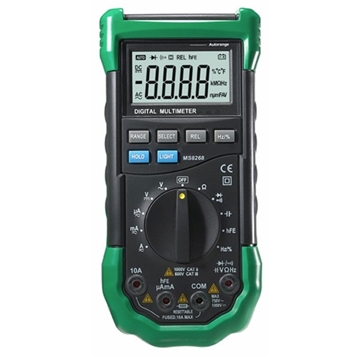 Εικόνα της Πολυμετρο Ψηφιακο Πληρες Autorange Ms8268 Mastech