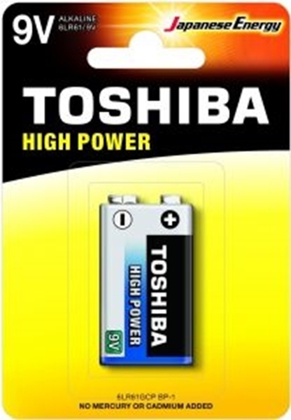 Εικόνα από ΜΠΑΤΑΡΙΑ 9V HIGH POWER 6LR61GCP BP-1 TOSHIBA